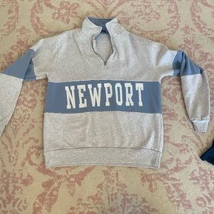 Brandy Melville Newport quarter zip
